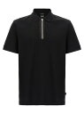 ヒューゴボス HUGO BOSS ポロシャツ メンズ ブラック Polo shirts 'H-Paras 65' polo shirt 50543880001 Black 関税 送料無料 ラッピング無料 2025AW ju