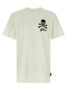 フィリップ プレイン PHILIPP PLEIN Tシャツ メンズ ホワイト T-shirts 'Skull & Bones' T-shirt FAECMTK8484PJY002N01OF White 関税 送料無料 ラッピング無料 2025AW ju