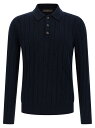 ザノーネ ZANONE ポロシャツ メンズ ブルー Polo shirts Cashmere polo shirt 810232ZN282Z2616 Blue 関税 送料無料 ラッピング無料 2025AW ju