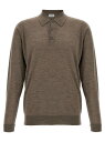 ジョンスメドレー JOHN SMEDLEY セーター ニットウェア メンズ マルチカラー Knitwear 'Dorset' sweater DORSETMUSHROOM Multicolor 関税 送料無料 ラッピング無料 2025AW ju