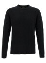 ロベルト コリーナ ROBERTO COLLINA セーター ニットウェア メンズ ブラック Knitwear Cashmere sweater 253M32001M3209 Black 関税 送料無料 ラッピング無料 2025AW ju