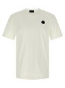 モンクレール MONCLER Tシャツ メンズ ホワイト T-shirts Logo T-shirt K20918C0003989AYW031 White 関税 送料無料 ラッピング無料 2025AW ju