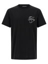 ドルチェ&ガッバーナ DOLCE&GABBANA Tシャツ メンズ ブラック T-shirts Double embroidery t-shirt G8RN8ZG7PJ0N0000 Black 関税 送料無料 ラッピング無料 2025AW ju