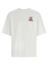 カサブランカ CASABLANCA Tシャツ メンズ ホワイト T-shirts 'Dragonfly Floral' T-shirt MAW25JTS04408DRAGONFLYFLORAL White 関税 送料無料 ラッピング無料 2025AW ju