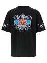 カサブランカ CASABLANCA Tシャツ メンズ ブラック T-shirts 'Blades' T-shirt MAW25JTS04405BLADES Black 関税 送料無料 ラッピング無料 2025AW ju
