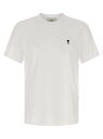 アミ パリス AMI PARIS Tシャツ メンズ ホワイト T-shirts 'Ami De Coeur' T-shirt HTS346724100 White 関税 送料無料 ラッピング無料 2025AW ju
