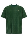 ラコステ LACOSTE Tシャツ メンズ グリーン T-shirts 'Paris' T-shirt TH5902D1R Green 関税 送料無料 ラッピング無料 2025AW ju