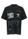 44 LABEL GROUP Tシャツ メンズ ホワイト T-shirts 'Commission' T-shirt B0030556FA673P685 White/Black 関税 送料無料 ラッピング無料 2025AW ju