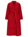 ファビアナ フィリッピ FABIANA FILIPPI トレンチコート コート レディース レッド Coats and trench coats Cashmere wool coat CTD225F680L6393045 Red 関税 送料無料 ラッピング無料 2025AW ju