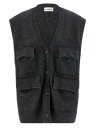パロシュ P.A.R.O.S.H. ジレ ベスト レディース グレー Vests 'Lacoon' vest D500724LACOON037 Gray 関税 送料無料 ラッピング無料 2025AW ju