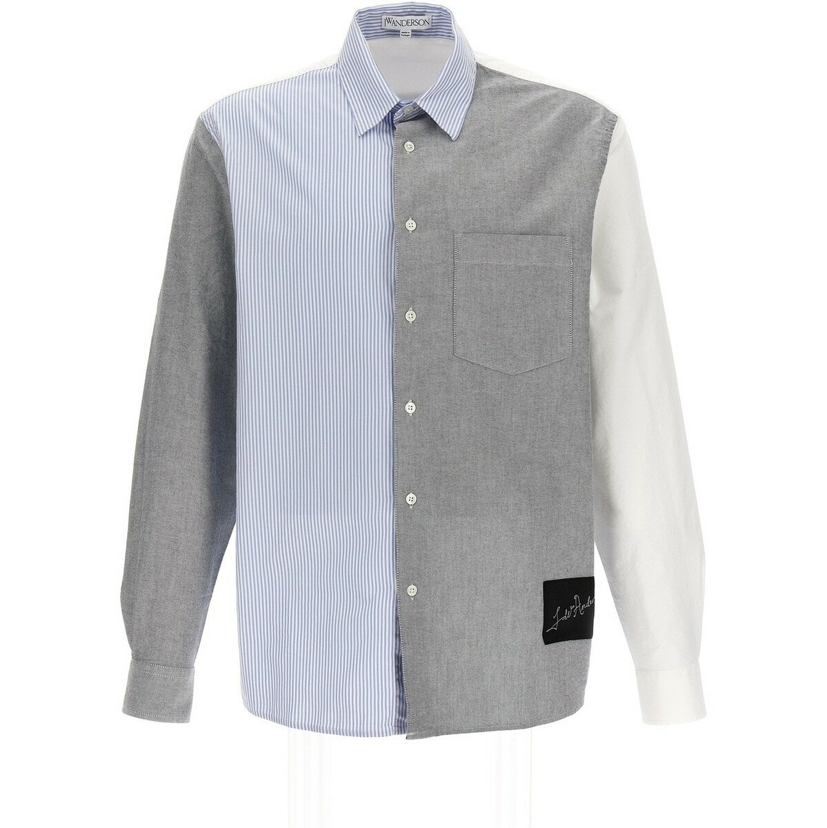 J.W. ANDERSON ジェイ ダブリュー アンダーソン Multicolor Patchwork logo shirt シャツ メンズ 秋冬2023 SH0252PG1140868 【関税・送料無料】【ラッピング無料】 juのサムネイル