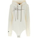 リック オウエンス RICK OWENS アンダーウェア レディース ホワイト Underwear Champion x Rick Owens hooded bodysuit CW02C9227CHFE11 White 関税 送料無料 ラッピング無料 2023AW ju