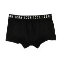 DSQUARED2 ディースクエアード ブラック Black Logo boxer shorts アンダーウェア メンズ 秋冬2023 D9LC64700ISA01001 【関税・送料無料】【ラッピング無料】 ju