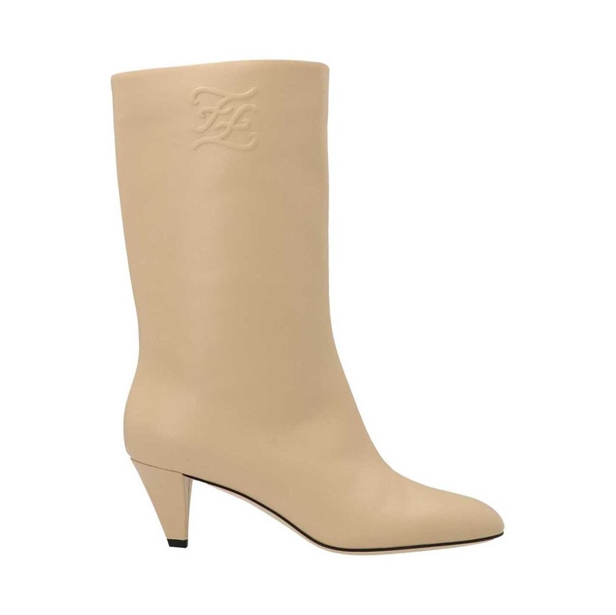 FENDI フェンディ Beige 'Karligraphy’ ankle boots ブーツ レディース 秋冬2021 8T8178AGDVF18ZI 【関税・送料無料】【ラッピング無料】 ju