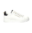 DOLCE&GABBANA ドルチェ&ガッバーナ ホワイト White/Black 'Portofino' sneakers スニーカー レディース 秋冬2023 CK1602AH50689662 【関税・送料無料】【ラッピング無料】 ju