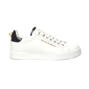 【15,000円以上1,000円OFF!!】 DOLCE&GABBANA ドルチェ&ガッバーナ ホワイト White/Black 'Portofino' sneakers スニーカー レディース 秋冬2023 CK1602AH50689662 【関税・送料無料】【ラッピング無料】 ju