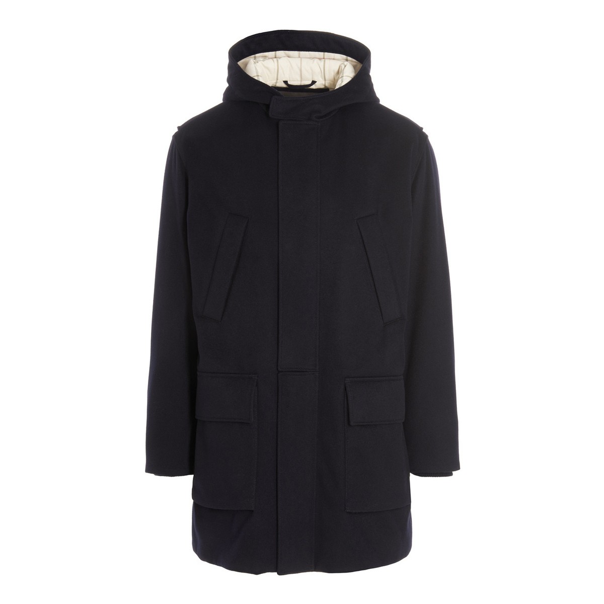 LORO PIANA ロロピアーナ Blue Cashstorm hooded parka ジャケット メンズ 秋冬2022 FAM3820W000 【関税・送料無料】【ラッピング無料】 ju