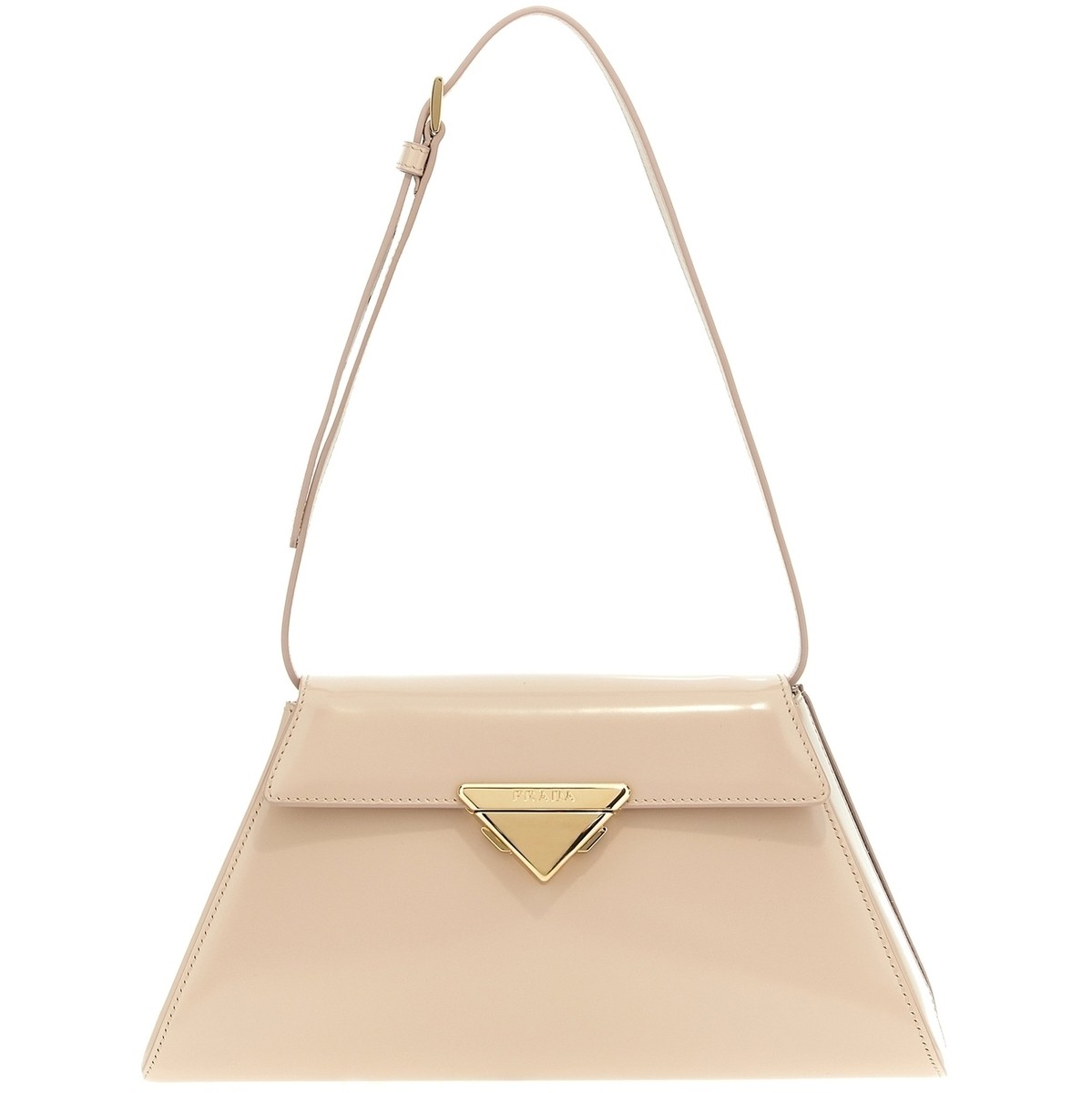 プラダ ハンドバッグ（レディース） 【本日5の付く日ポイント4倍!】 PRADA プラダ ベージュ Beige Medium brushed leather handbag バッグ レディース 秋冬2023 1BD343ZO6F0NZ2 【関税・送料無料】【ラッピング無料】 ju