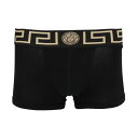 VERSACE ヴェルサーチ ブラック Black Logo boxer shorts アンダーウェア メンズ 秋冬2023 AU10026A232741A80G 【関税・送料無料】【ラッピング無料】 ju