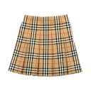 【15,000円以上ご購入で1,000円OFF！】 BURBERRY バーバリー ベージュ Beige 'Gabrielle' skirt スカート ガールズ 春夏2024 8073001ARCHIVEBEIGE 【関税・送料無料】【ラッピング無料】 ju