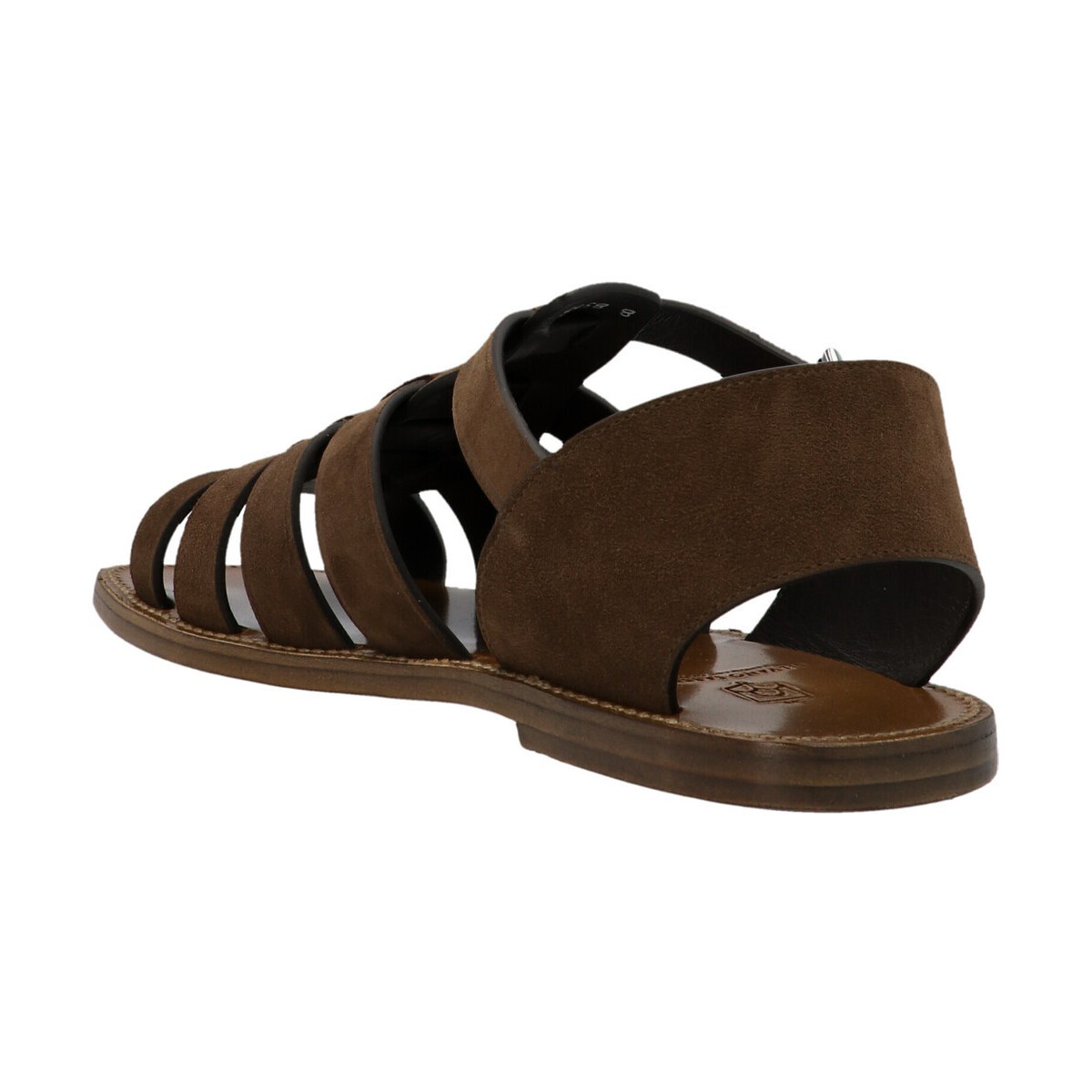 SILVANO SASSETTI シルバノサ セッティ Brown Side strap suede sandals サンダル メンズ 春夏2022 9958BUTTERREVERSE173 【関税・送料無料】【ラッピング無料】 ju