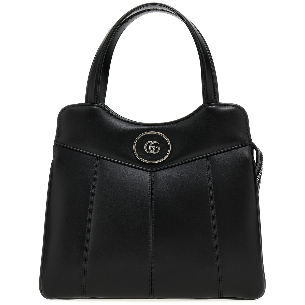 ハンドバッグ 【毎月1日はエントリーでポイント3倍！】 GUCCI グッチ ブラック Black Petite GG small handbag バッグ レディース 秋冬2023 745918AABSG1000 【関税・送料無料】【ラッピング無料】 ju