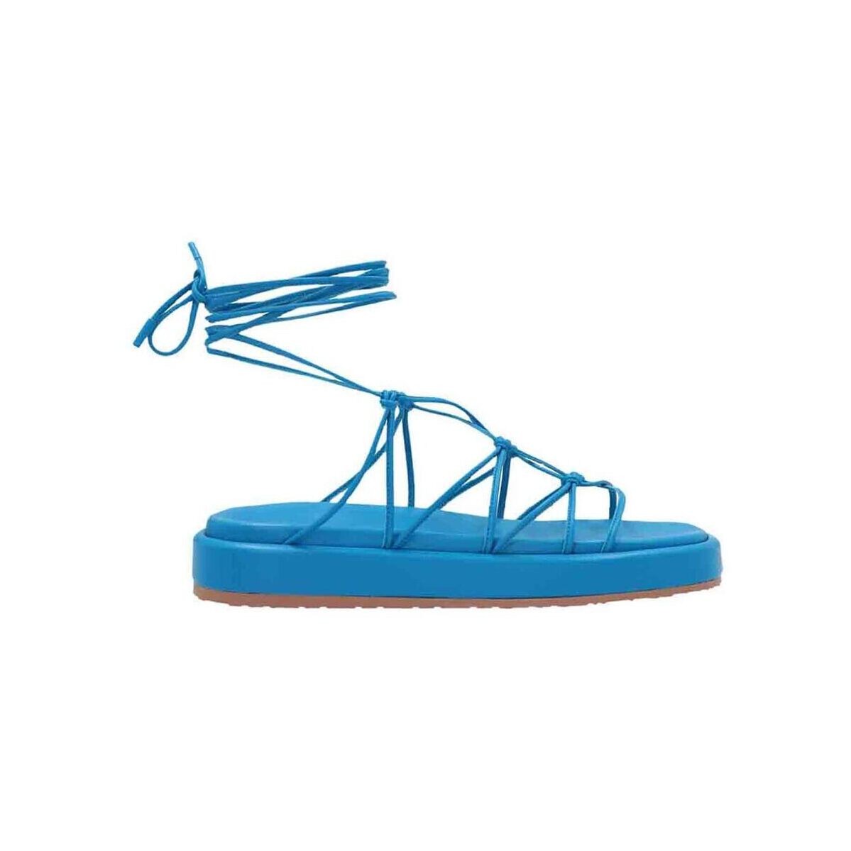 GIANVITO ROSSI ジャンヴィトロッシ ブルー Light Blue 'Minas Flatform' sandals サンダル レディース 春夏2022 G3214405RICNAPTURC 【関税・送料無料】【ラッピング無料】 ju