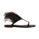 【15,000円以上1,000円OFF!!】 EMILIO PUCCI エミリオ プッチ ブラウン Brown Feather sandals サンダル レディース 春夏2022 2HCE852HX08479 【関税・送料無料】【ラッピング無料】 ju