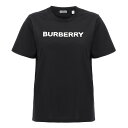 【15,000円以上1,000円OFF!!】 BURBERRY バーバリー ホワイト White/Black 'Margot' T-shirt Tシャツ レディース 春夏2024 8080324BLACK 【関税・送料無料】【ラッピング無料】 ju