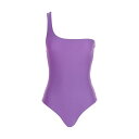 JADE SWIM ジェイド スウィム Purple 'Apex one shoulder’ one-piece swimsuit スイムウェア レディース 春夏2022 JS303RE22ORCHID 【関税・送料無料】【ラッピング無料】 ju