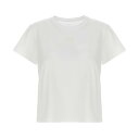 T BY ALEXANDER WANG ティー バイ アレキサンダー ワン ホワイト White 039 Essential JSY Shrunk 039 T-shirt Tシャツ レディース 春夏2024 4CC3221358100 【関税 送料無料】【ラッピング無料】 ju