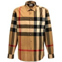 バーバリー 【15,000円以上ご購入で1,000円OFF！】 BURBERRY バーバリー ベージュ Beige 'Summerton' shirt シャツ メンズ 春夏2024 8071445ARCHIVEBEIGE 【関税・送料無料】【ラッピング無料】 ju