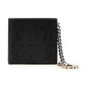 ALEXANDER MCQUEEN アレキサンダー マックイーン ブラック Black 'Graffiti' wallet 財布 メンズ 春夏2024 7752921AAQ41000 【関税・送料無料】【ラッピング無料】 ju