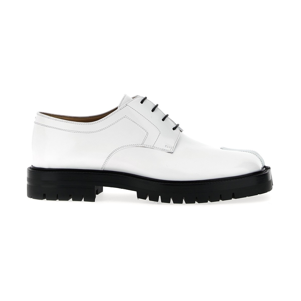 MAISON MARGIELA ᥾ ޥ른 ۥ磻 White/Black 'Taby country' lace up shoes ɥ쥹塼  ղ2024 S57WQ0188P3827H8327 ڴǡ̵ۡڥåԥ̵ ju