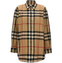 【15,000円以上ご購入で1,000円OFF！】 BURBERRY バーバリー ベージュ Beige 'Paola' shirt シャツ レディース 春夏2024 8071338ARCHIVEBEIGE 【関税・送料無料】【ラッピング無料】 ju