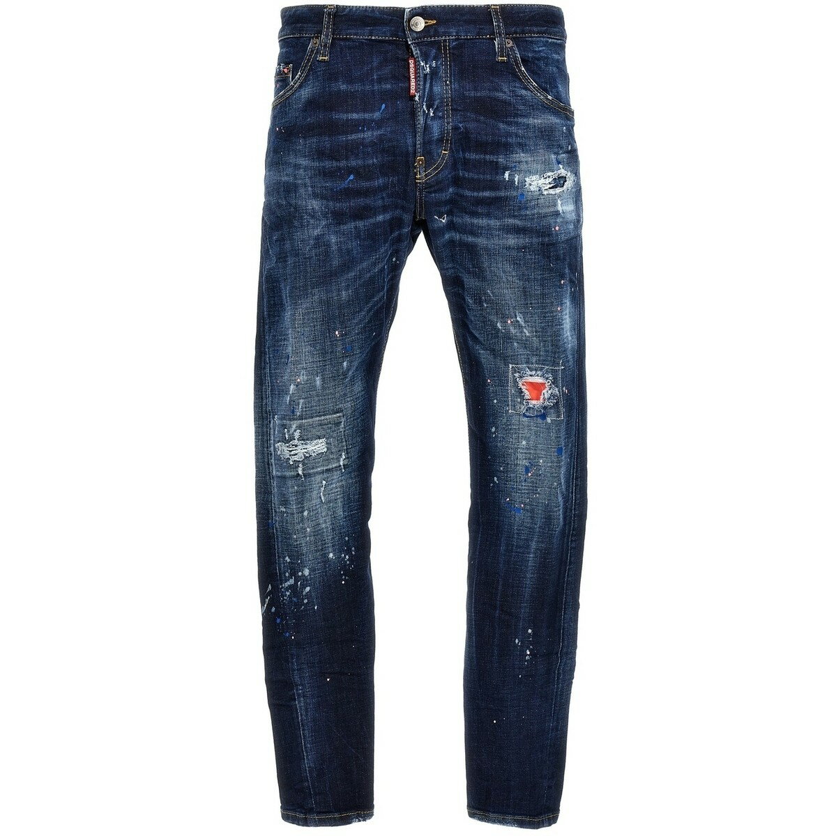 【本日5の付く日ポイント4倍!】 DSQUARED2 ディースクエアード ブルー Blue 'Sexy Twist' jeans デニム メンズ 春夏2024 S74LB1457S30664470 【関税・送料無料】【ラッピング無料】 ju