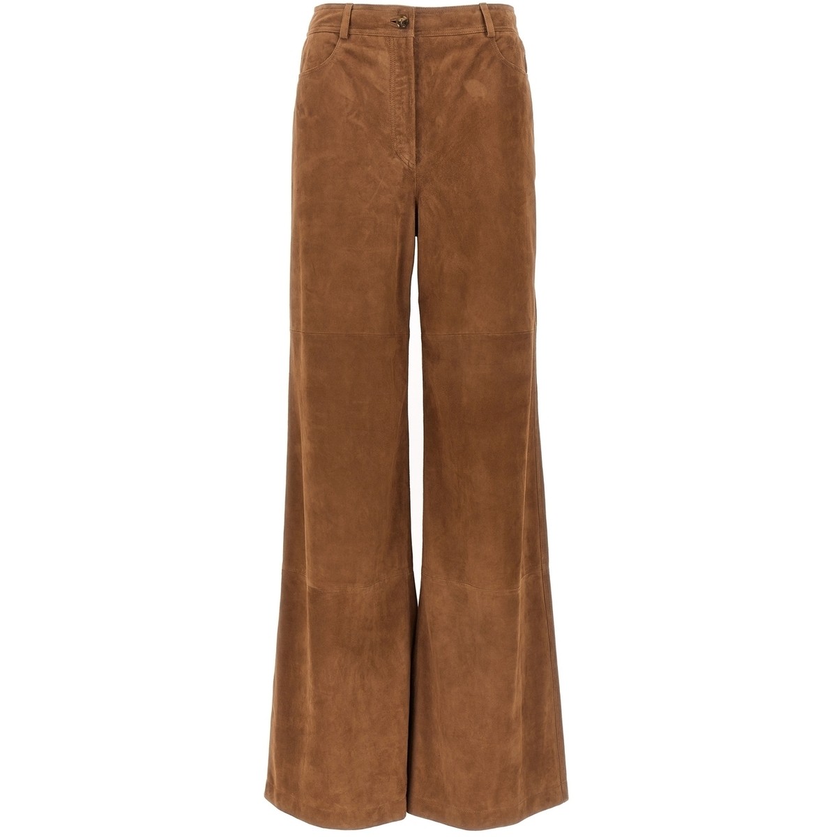 【土日限定クーポン配布中！】 ALBERTA FERRETTI アルベルタ フェレッティ ブラウン Brown Suede pants パンツ レディース 春夏2024 A370716760091 【関税・送料無料】【ラッピング無料】 ju