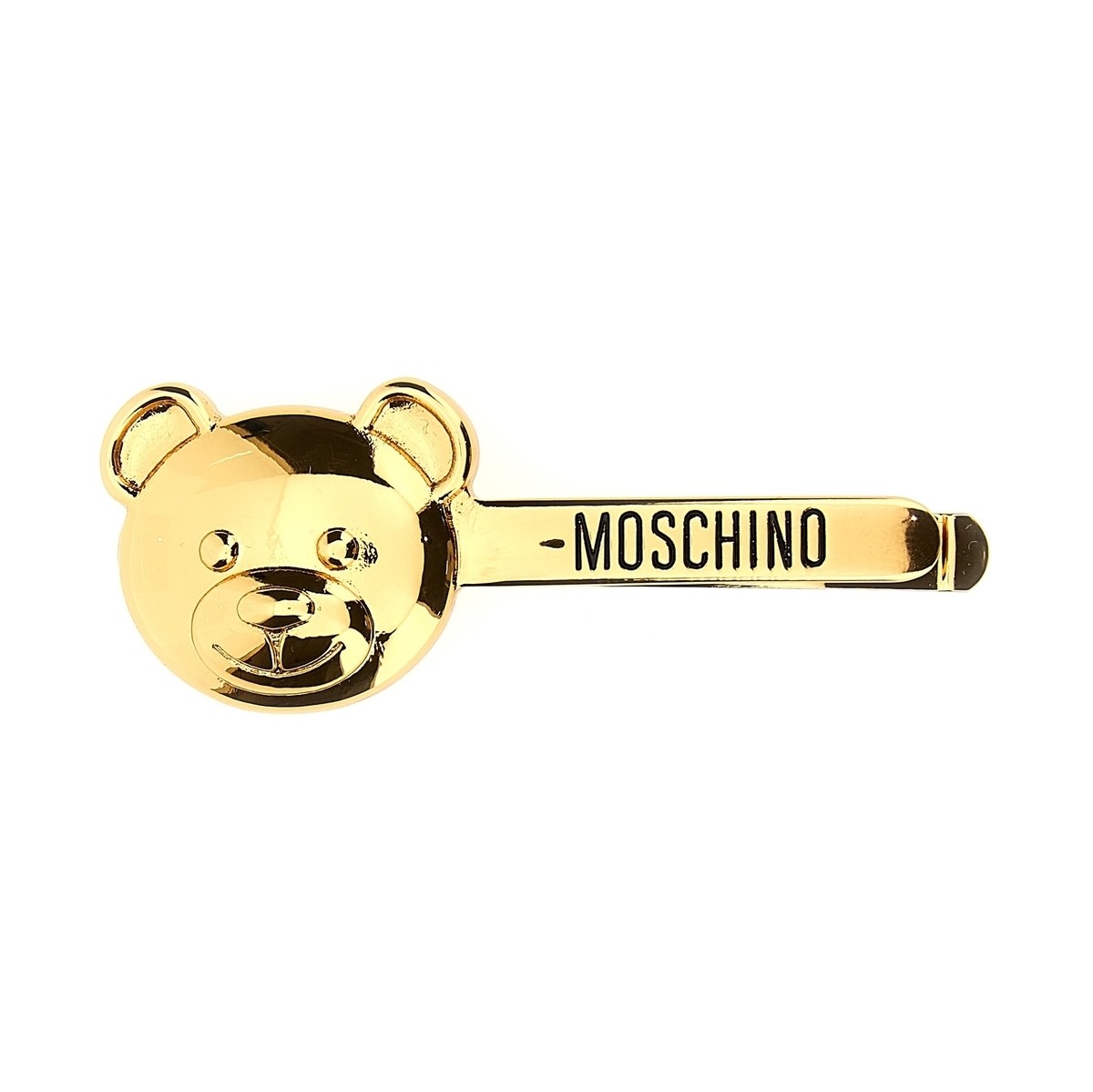 MOSCHINO ⥹  Gold 'Teddy Bear' hair pin եåʪ ǥ ղ2024 A910784030606 ڴǡ̵ۡڥåԥ̵ ju