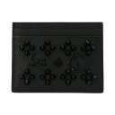 クリスチャンルブタン 【15,000円以上1,000円OFF!!】 CHRISTIAN LOUBOUTIN クリスチャンルブタン ブラック Black 'Kios’ card holder 財布 レディース 秋冬2022 3175225B253 【関税・送料無料】【ラッピング無料】 ju