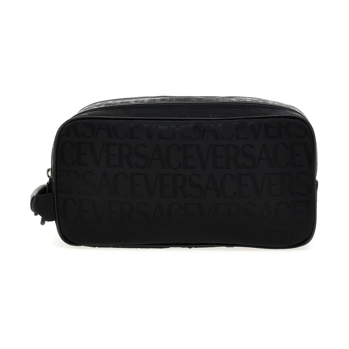 VERSACE ヴェルサーチ ブラック Black Beauty 'Versace Allover' クラッチバッグ メンズ 秋冬2023 10099151A070401B00E 【関税・送料無料】【ラッピング無料】 ju