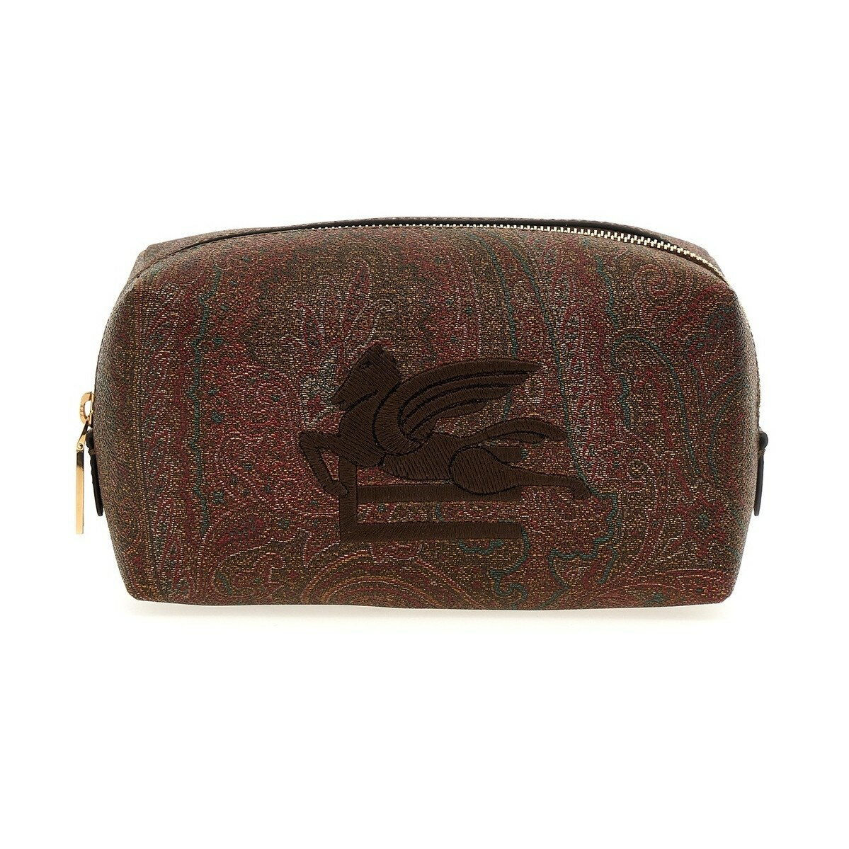 ETRO エトロ ブラウン Brown Logo embroidery beauty クラッチバッグ メンズ 春夏2024 MP2C0005AA012M0019 【関税・送料無料】【ラッピング無料】 ju