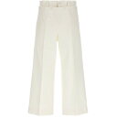 ドルチェ&ガッバーナ 【15,000円以上1,000円OFF!!】 DOLCE&GABBANA ドルチェ&ガッバーナ ホワイト White Loose leg pants パンツ メンズ 春夏2024 GP02ETFUFL5W0001 【関税・送料無料】【ラッピング無料】 ju