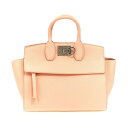 フェラガモ ハンドバッグ（レディース） 【本日0の付く日ポイント4倍!!】 FERRAGAMO フェラガモ ピンク Pink 'The Studio Small Soft' handbag バッグ レディース 春夏2024 769177NYLUNDPINK 【関税・送料無料】【ラッピング無料】 ju