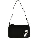 KARL LAGERFELD カール ラガーフェルド ブラック Black 'Ikonik 2.0' clutch クラッチバッグ レディース 春夏2024 240W3230999 【関税・送料無料】【ラッピング無料】 ju