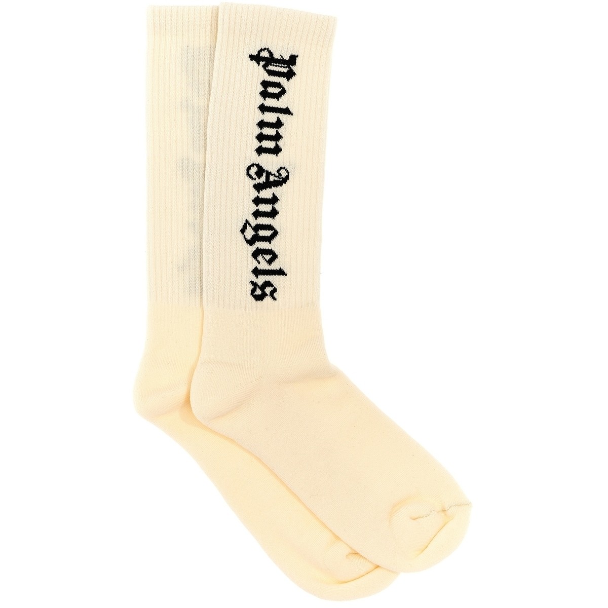 PALM ANGELS パーム エンジェルス ホワイト White/Black 'Classic Logo' socks ソックス メンズ 春夏2024 PMRA001R24FAB00104100410 【関税・送料無料】【ラッピング無料】 ju