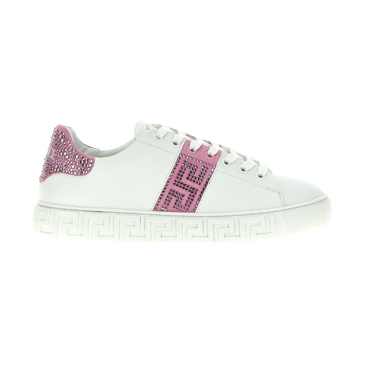 VERSACE ヴェルサーチ ピンク Pink 'Greca' sneakers スニーカー レディース 春夏2024 10135681A100462WK80 【関税・送料無料】【ラッピング無料】 ju