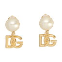 【1000円OFFクーポン配布中!】 ドルチェ&ガッバーナ DOLCE&GABBANA ジュエリー レディース ゴールド Jewelry 'Newton’ earrings WEO2N1W1111ZOO00 Gold 関税 送料無料 ラッピング無料 2024SS ju
