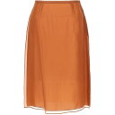 【15,000円以上ご購入で1,000円OFF！】 PRADA プラダ ブラウン Brown Organza skirt スカート レディース 春夏2024 P123JSOOO1344F0033 【関税・送料無料】【ラッピング無料】 ju