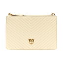 PINKO ピンコ ホワイト White 'Classic Flat Love Bag Simply' clutch クラッチバッグ レディース 春夏2024 100455A0GKZ14Q 【関税・送料無料】【ラッピング無料】 ju