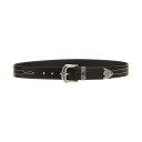 ラルフローレン POLO RALPH LAUREN ラルフローレン ブラウン Brown Embroidery belt ベルト レディース 春夏2024 429928816001 【関税・送料無料】【ラッピング無料】 ju